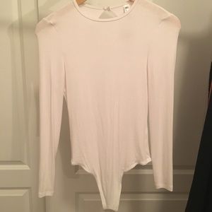 American Apparel Ribbed Long Sleeve Bodysuit